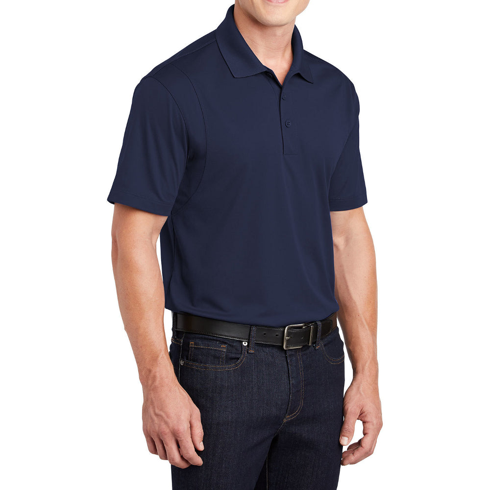 Men's Short Sleeve Moisture-Wicking Micropique Sport Wick Classic Polo T-shirt