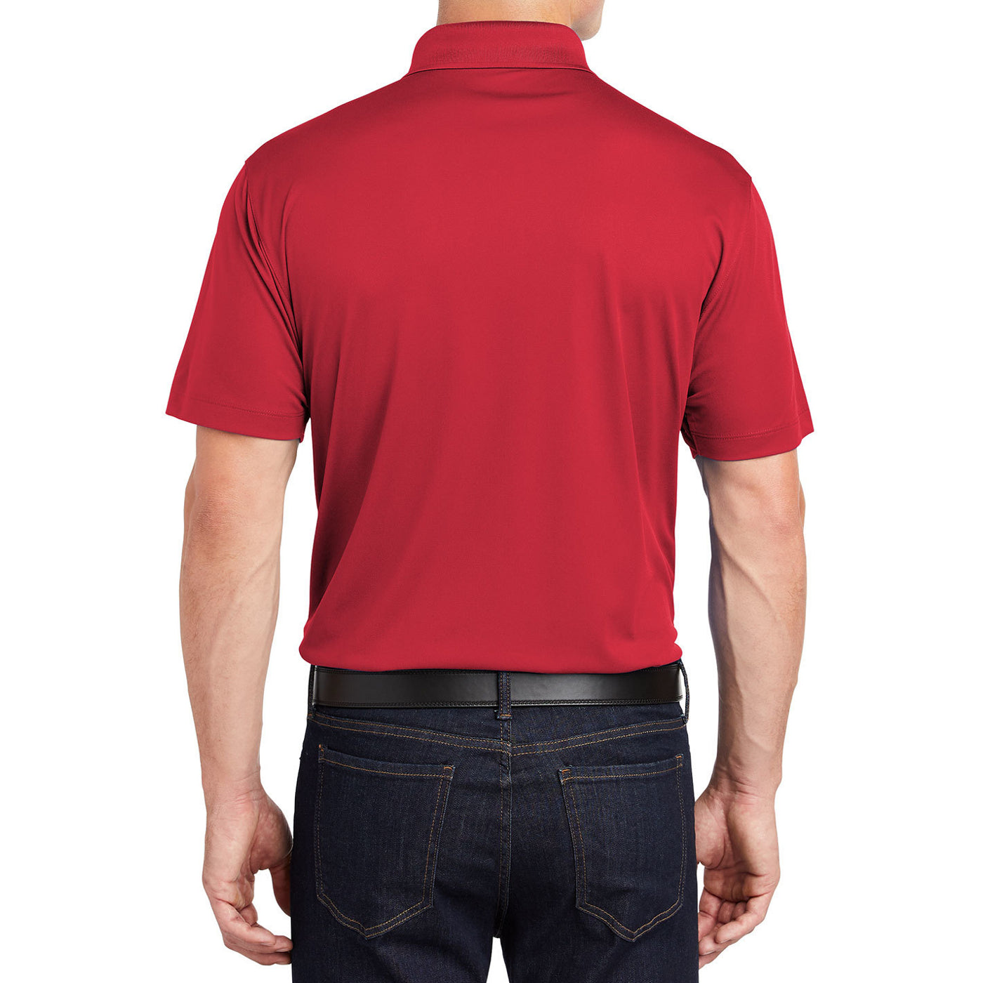 Men's Short Sleeve Moisture-Wicking Micropique Sport Wick Classic Polo T-shirt