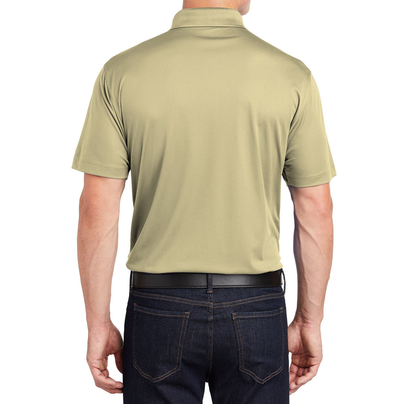 Men's Short Sleeve Moisture-Wicking Micropique Sport Wick Classic Polo T-shirt