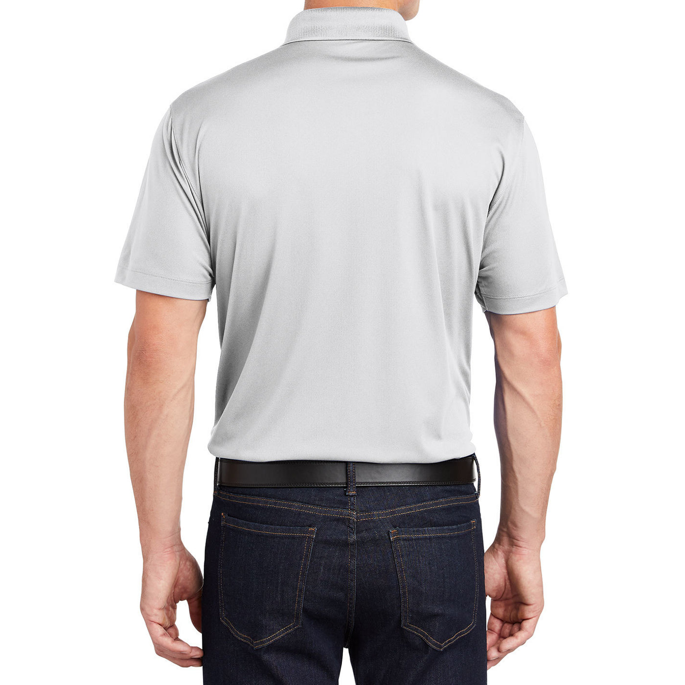 Men's Short Sleeve Moisture-Wicking Micropique Sport Wick Classic Polo T-shirt