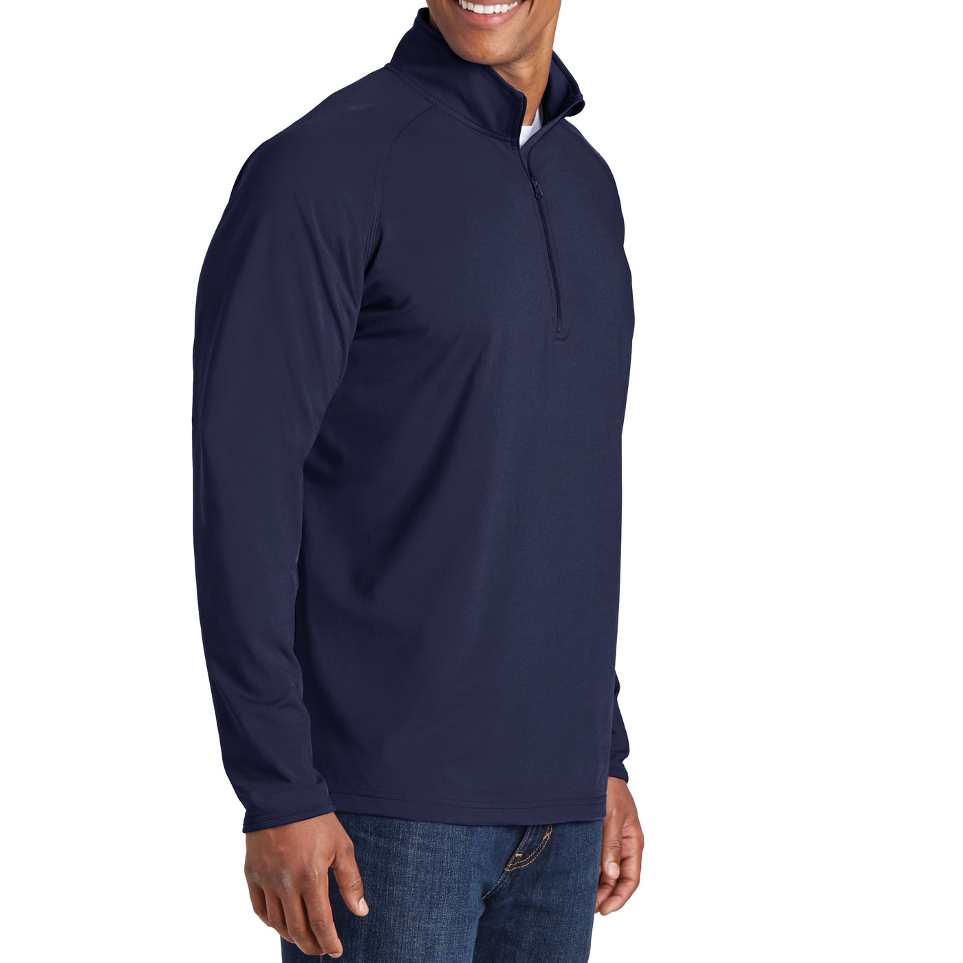 Men's Stretch 1/2 Zip Pullover - True Navy