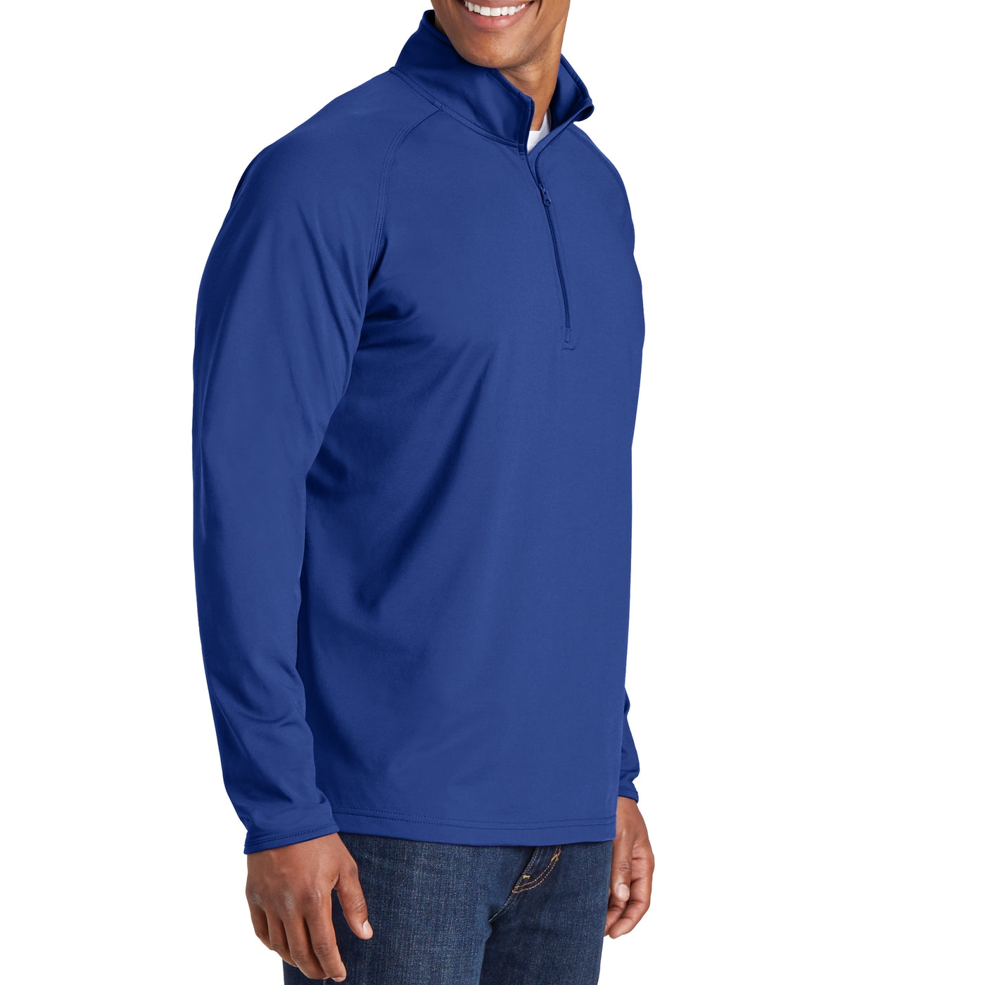 Men's Stretch 1/2 Zip Pullover - True Royal