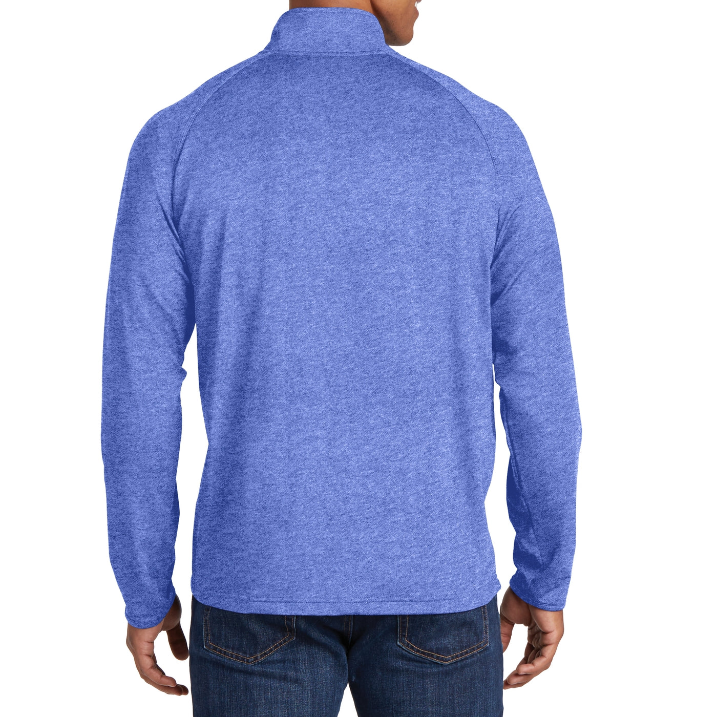 Men's Stretch 1/2 Zip Pullover - True Royal Heather
