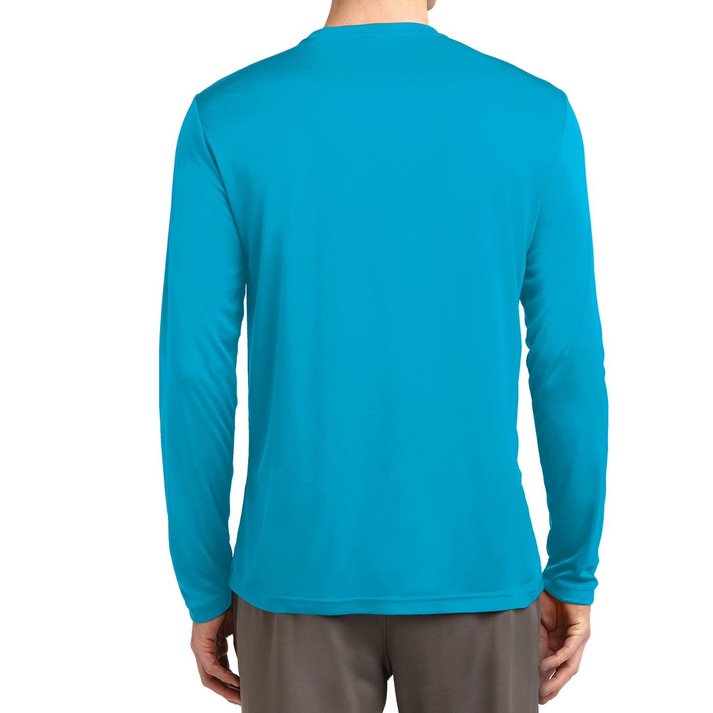 Men's Long Sleeve PosiCharge Competitor Tee - Atomic Blue