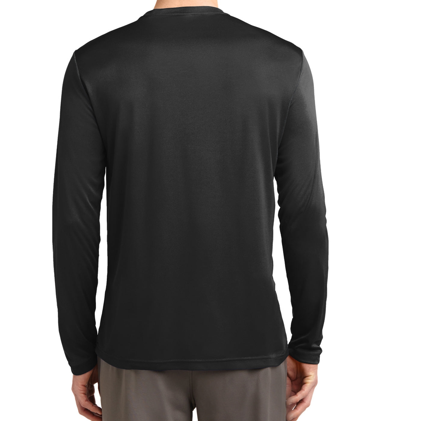 Men's Long Sleeve PosiCharge Competitor Tee - Black