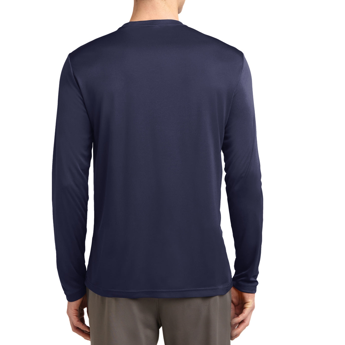 Men's Long Sleeve PosiCharge Competitor Tee - True Navy