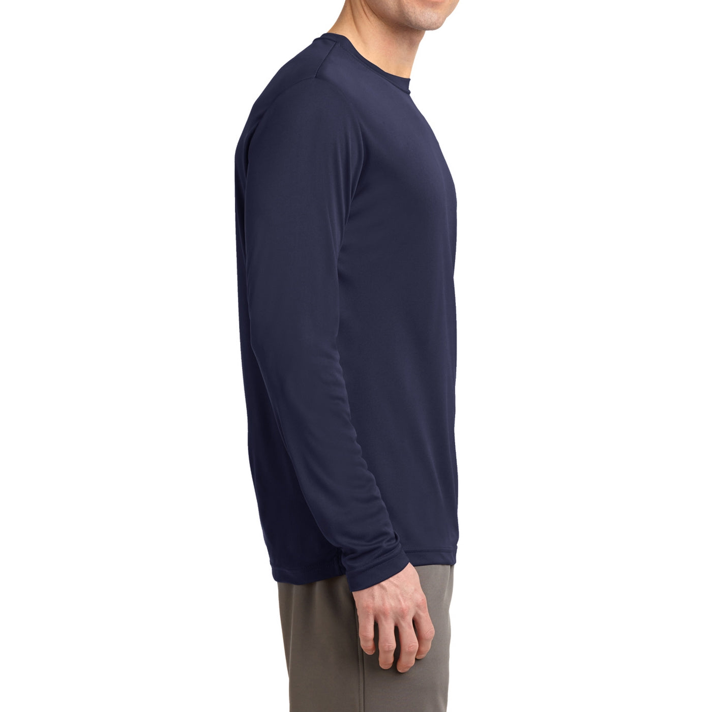 Men's Long Sleeve PosiCharge Competitor Tee - True Navy
