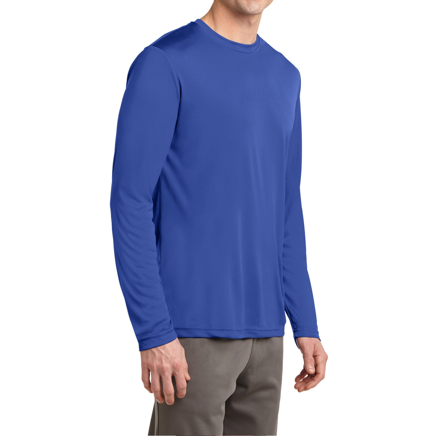 Men's Long Sleeve PosiCharge Competitor Tee - True Royal