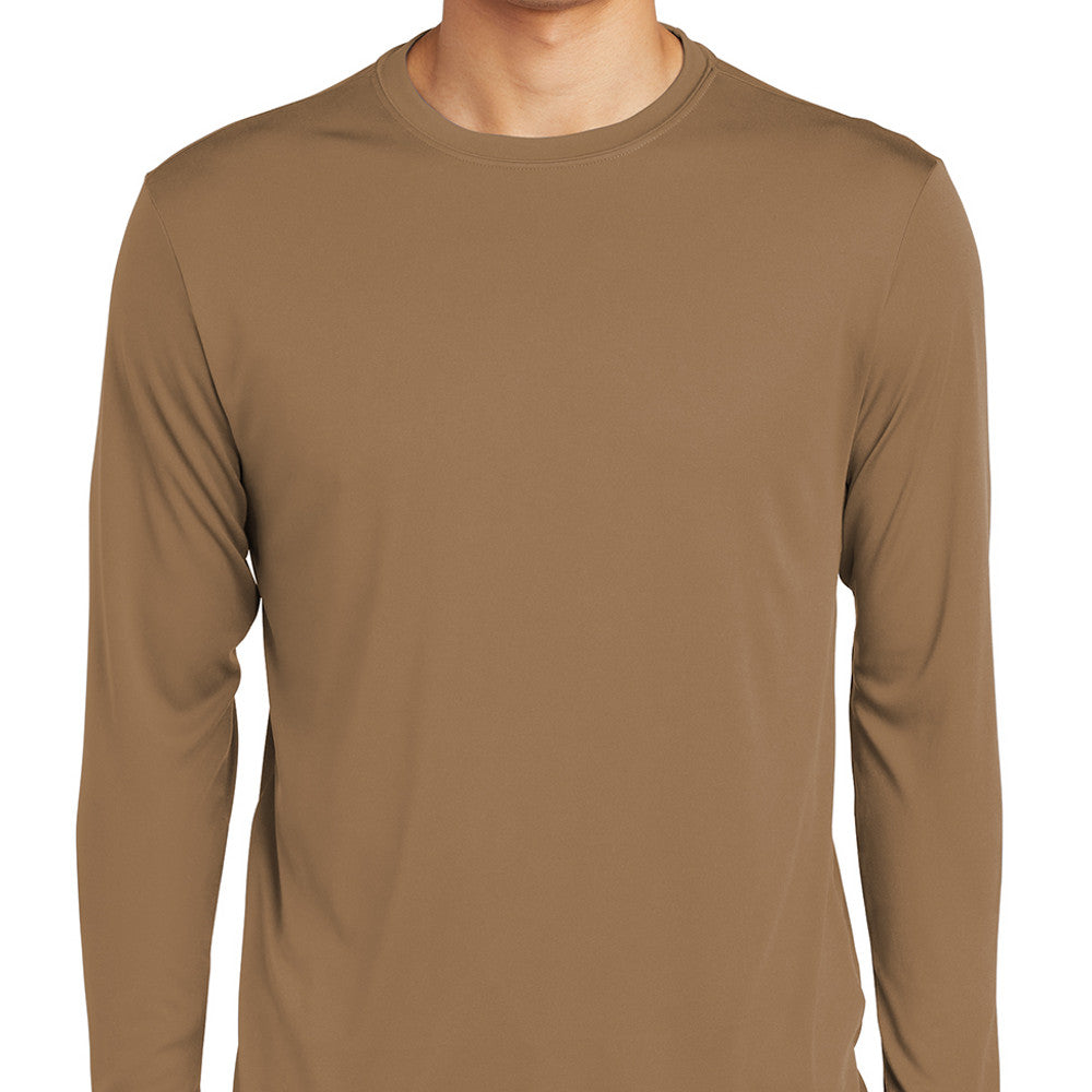 Men’s Long Sleeve Moisture Wicking Athletic Shirt