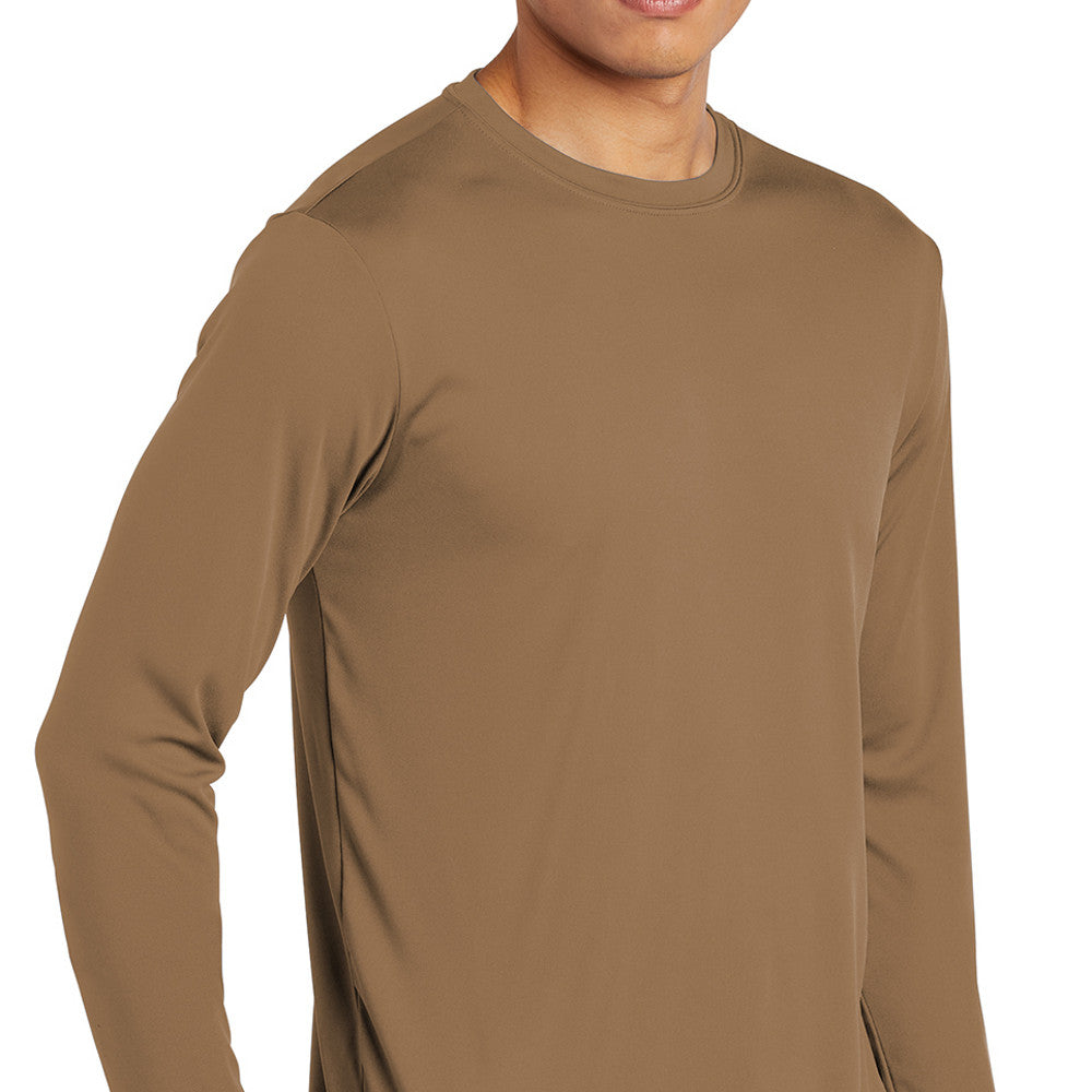 Men’s Long Sleeve Moisture Wicking Athletic Shirt