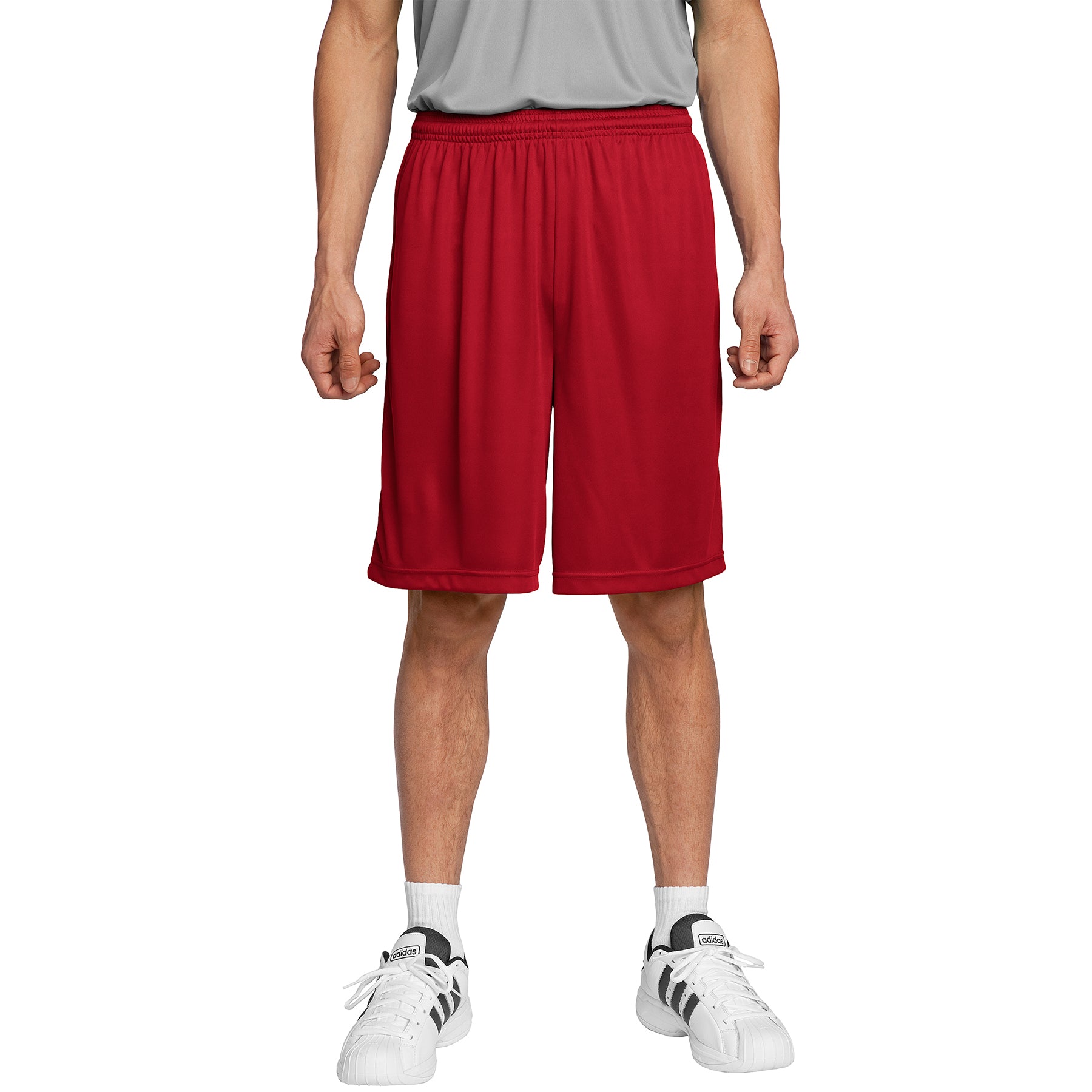 Men's PosiCharge Competitor Short True Red Front