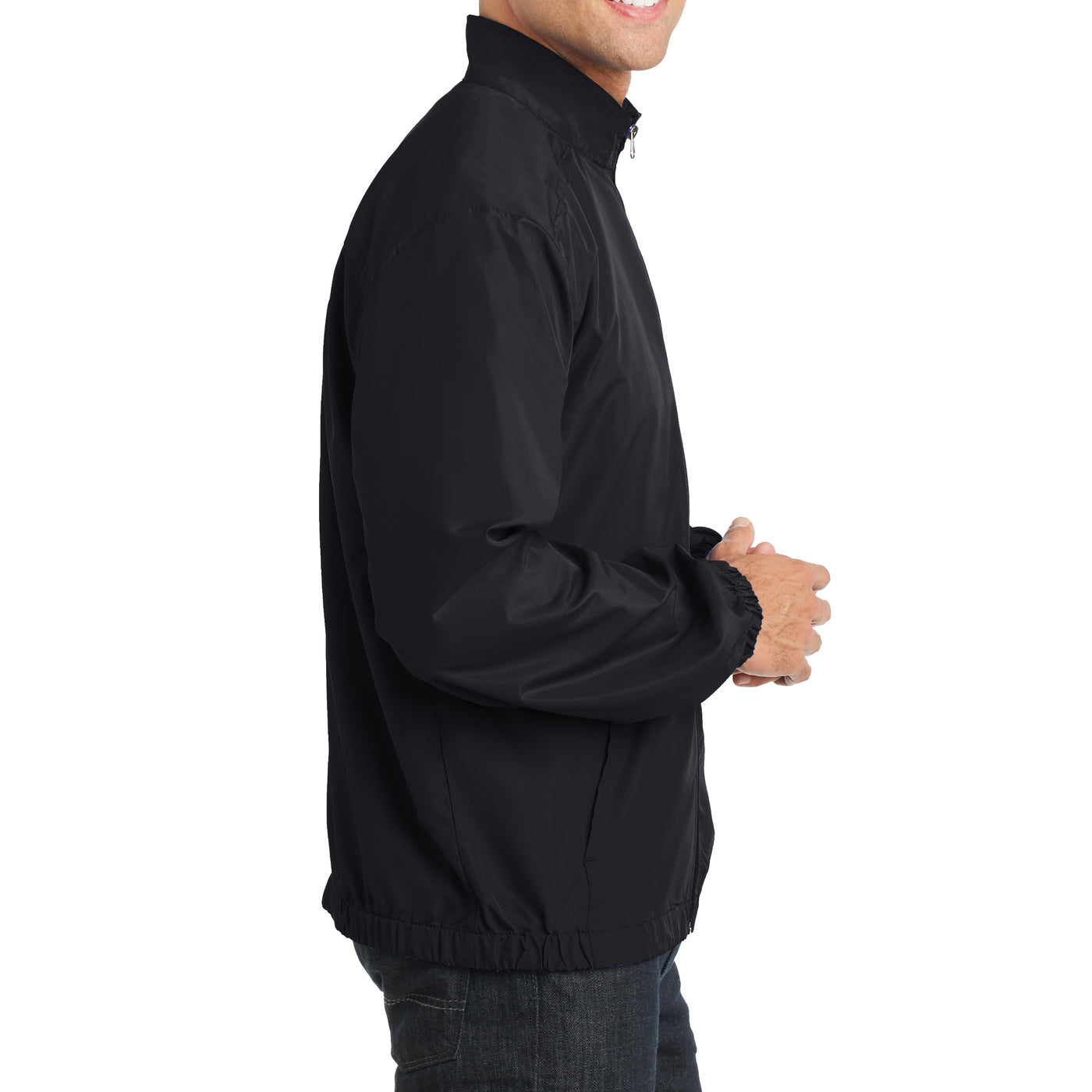 Men's Essential Jacket - Black - Side