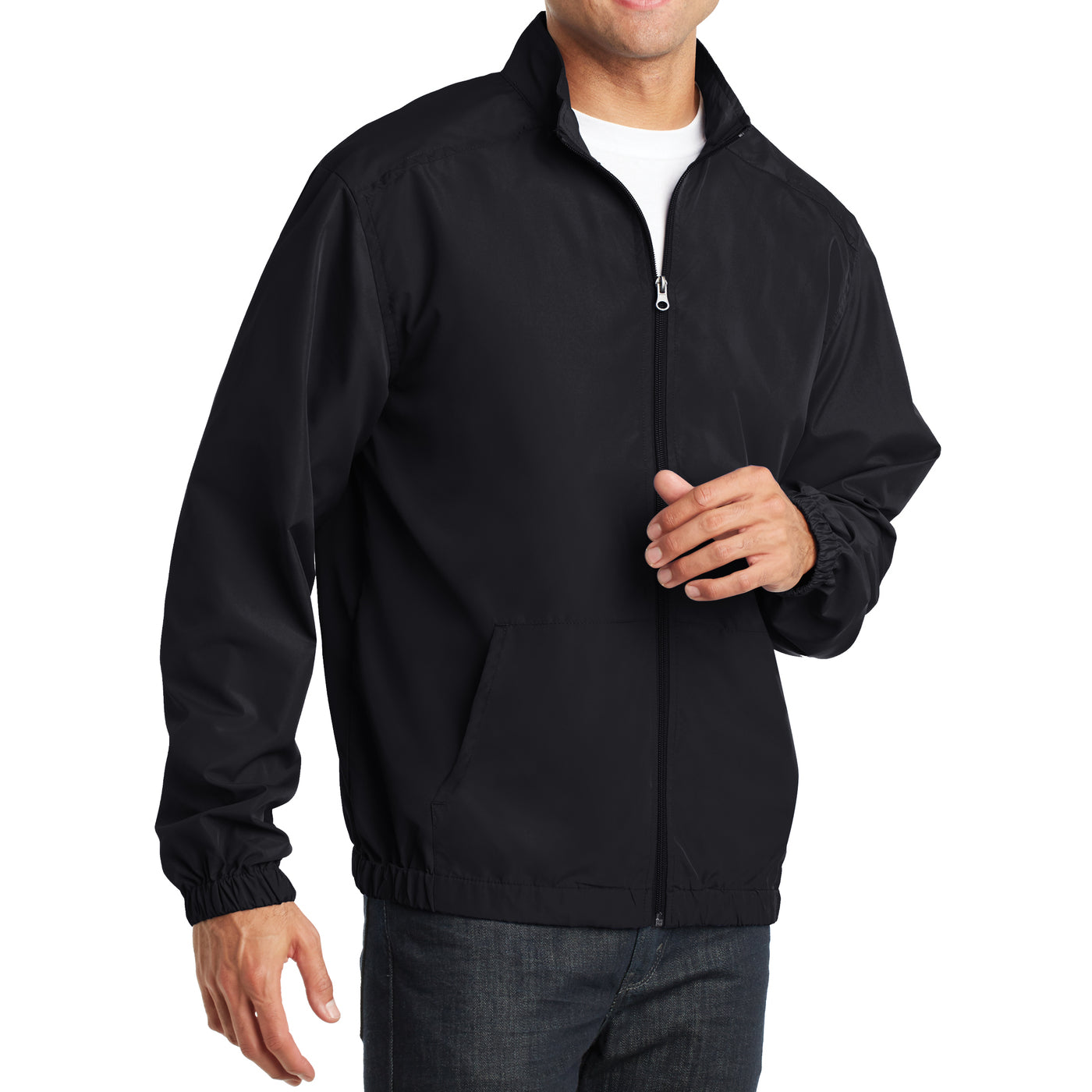 Men's Essential Jacket - Black - Side