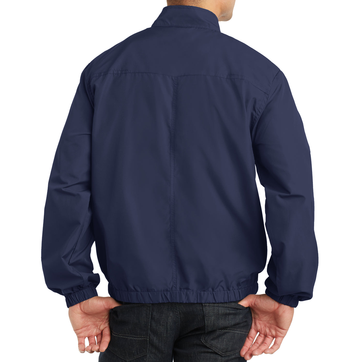 Men's Essential Jacket - True Navy - Back
