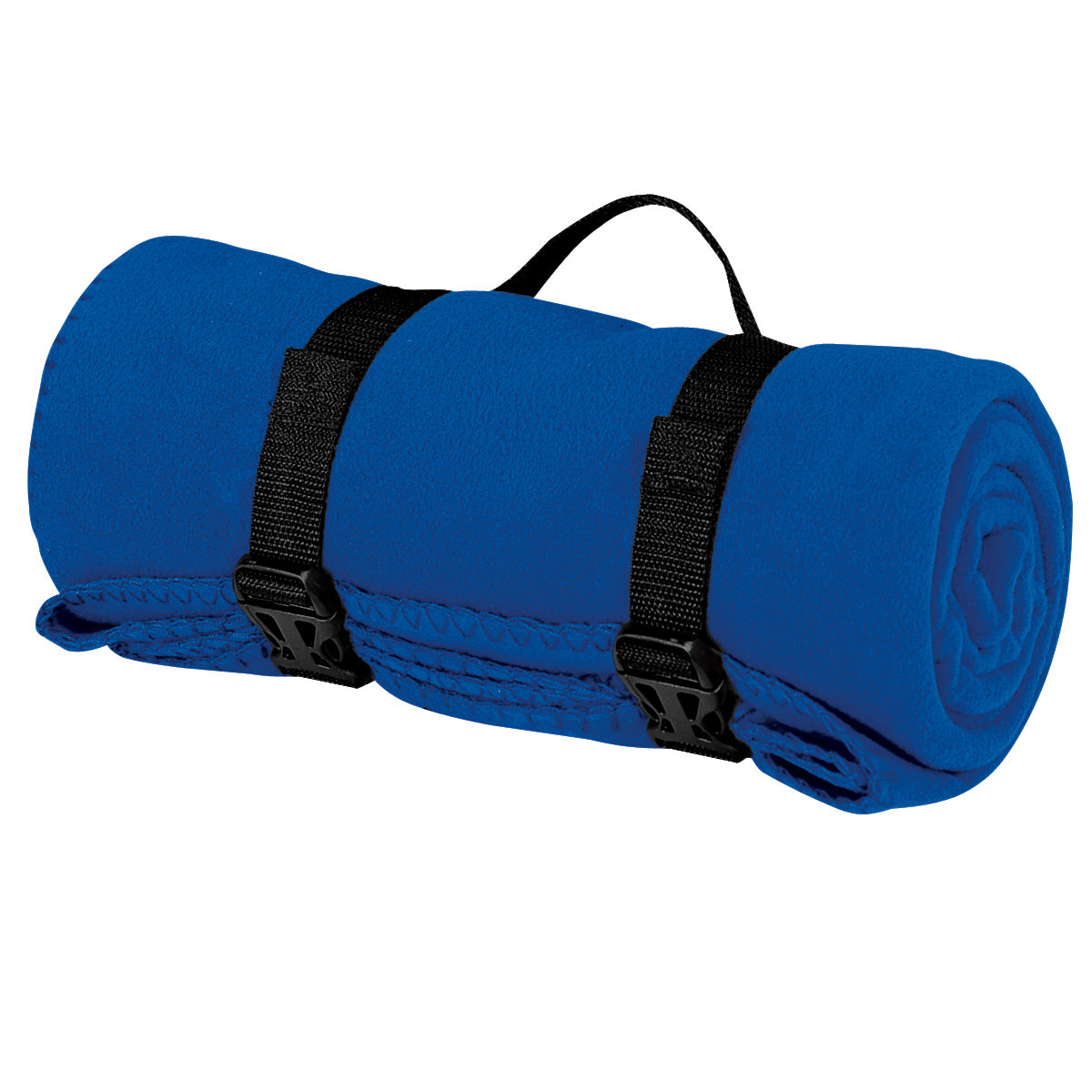 Value Fleece Blanket with Strap Royal