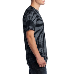 Men's Tie-Dye Tee - Black - Side