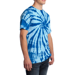 Men's Tie-Dye Tee - Royal - Side