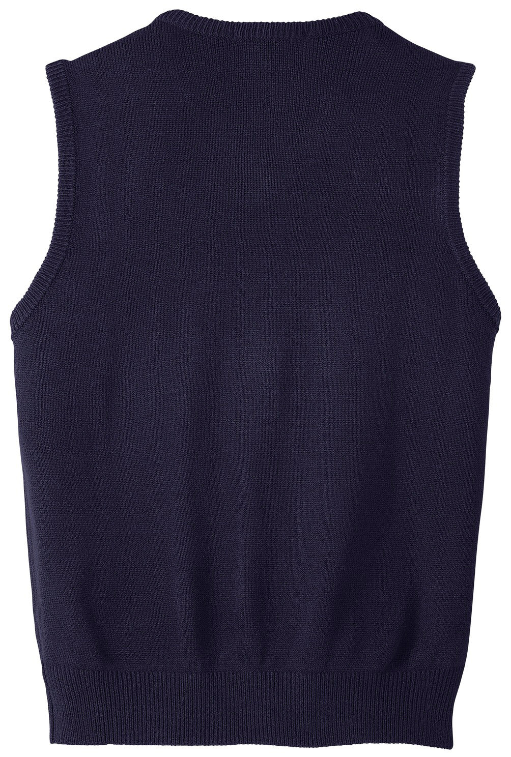 Mafoose Men's Value V-Neck Sweater Vest Navy-Back