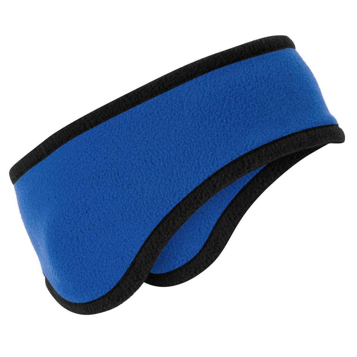 Two-Color Fleece Headband Royal