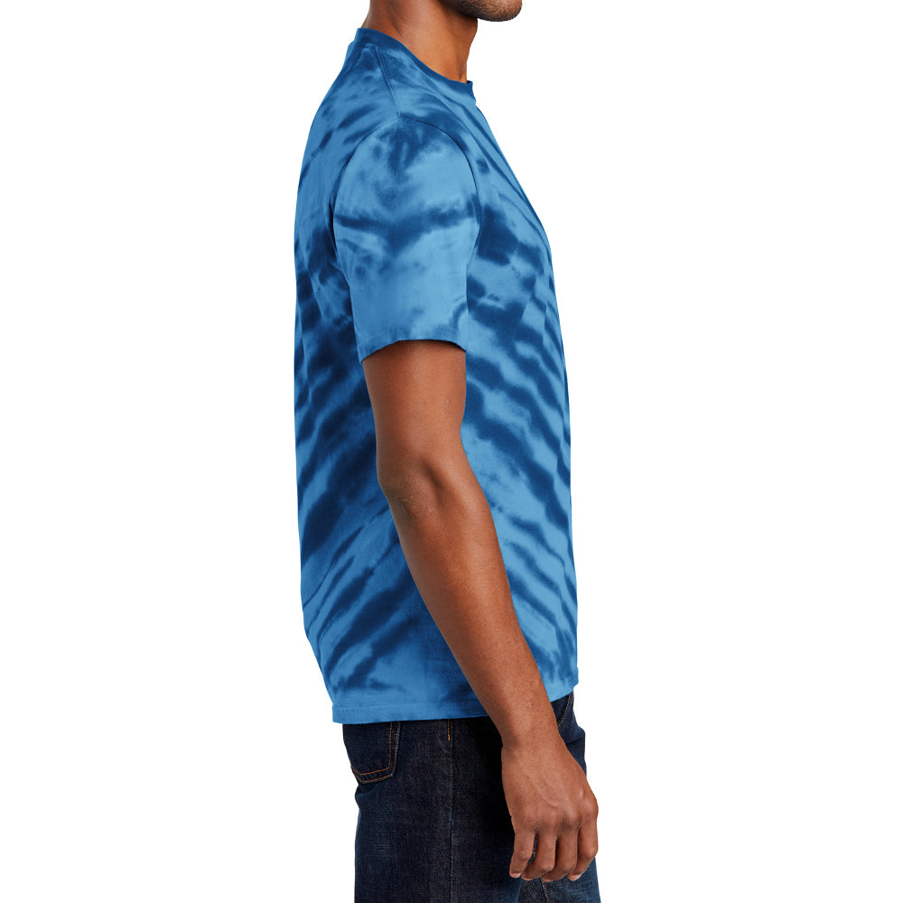 Unisex Tiger Stripe Tie-Dye Tee