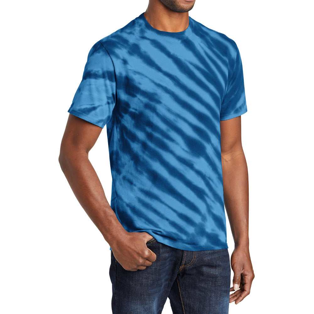 Unisex Tiger Stripe Tie-Dye Tee