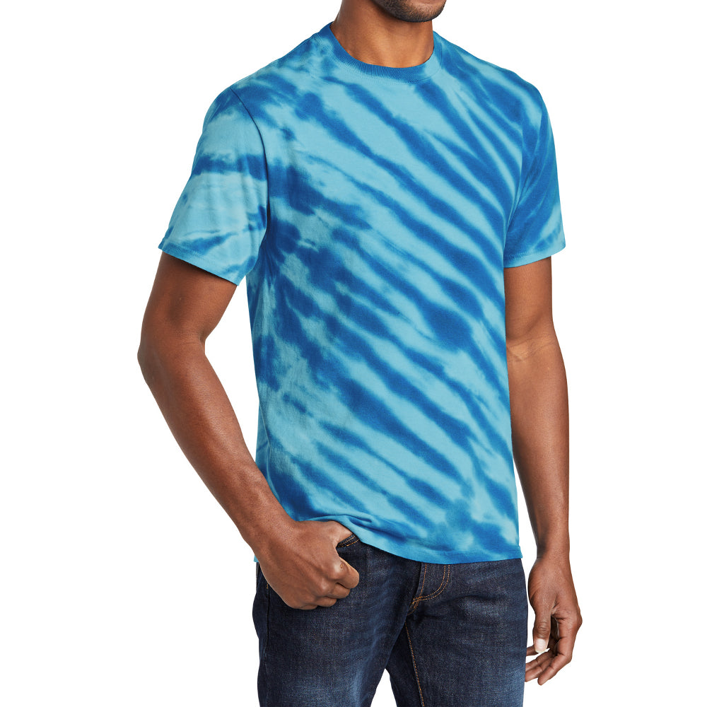 Unisex Tiger Stripe Tie-Dye Tee