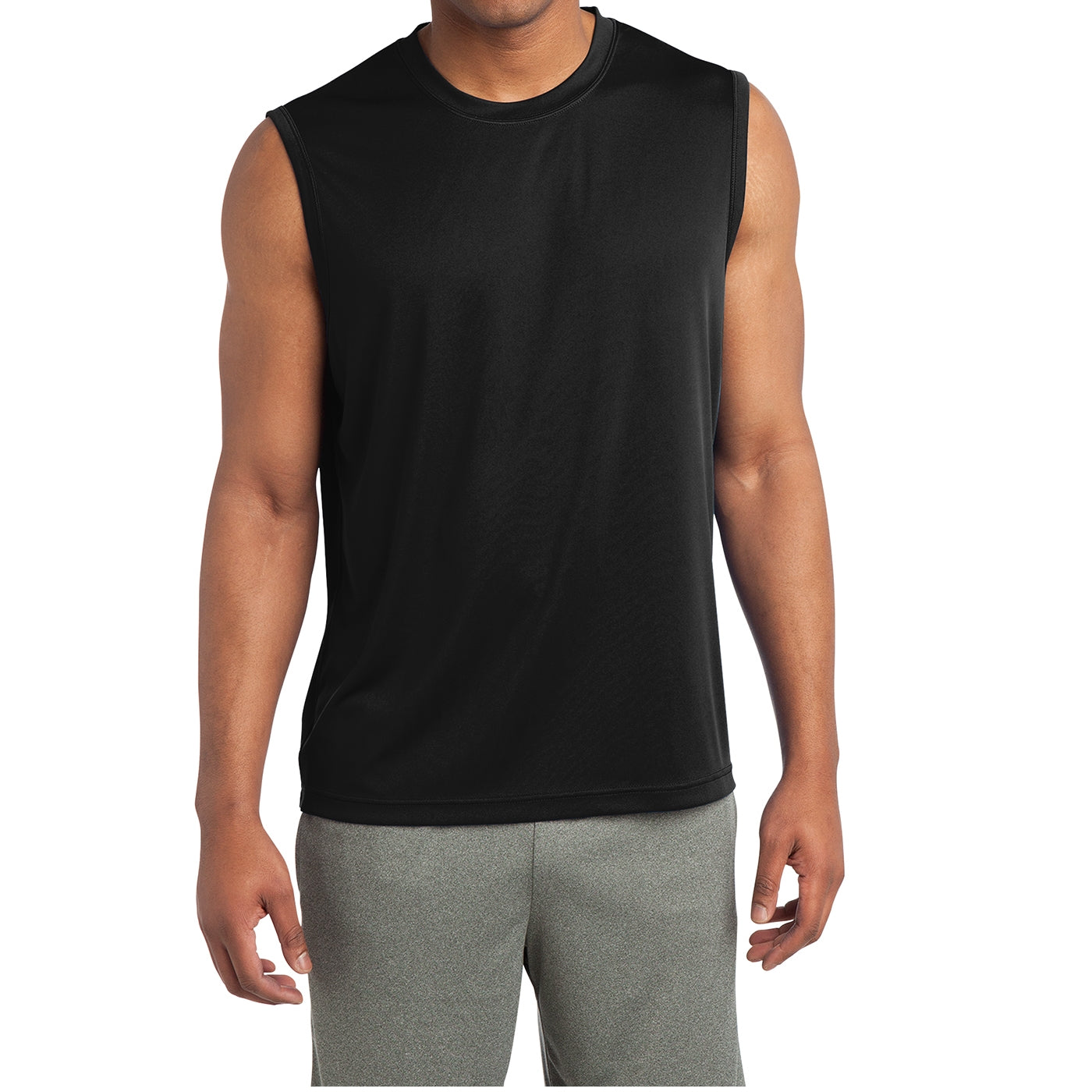 Sleeveless PosiCharge Competitor Tee - Black