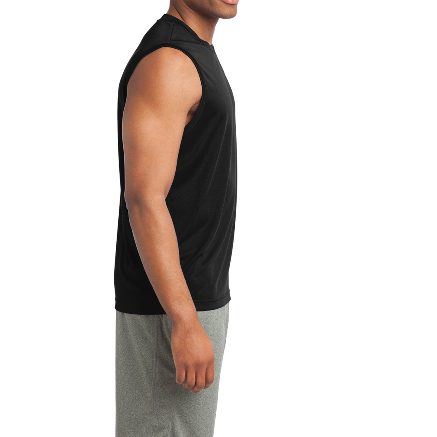 Sleeveless PosiCharge Competitor Tee - Black