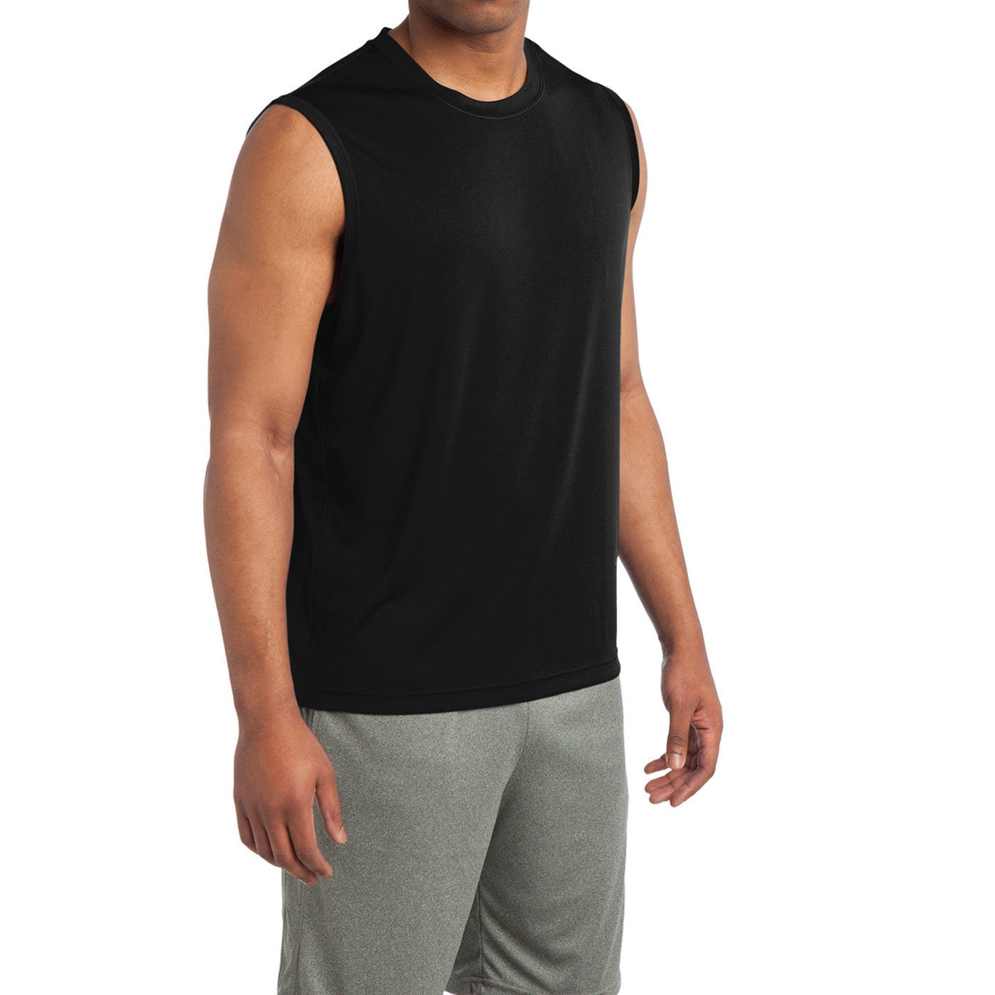 Sleeveless PosiCharge Competitor Tee - Black