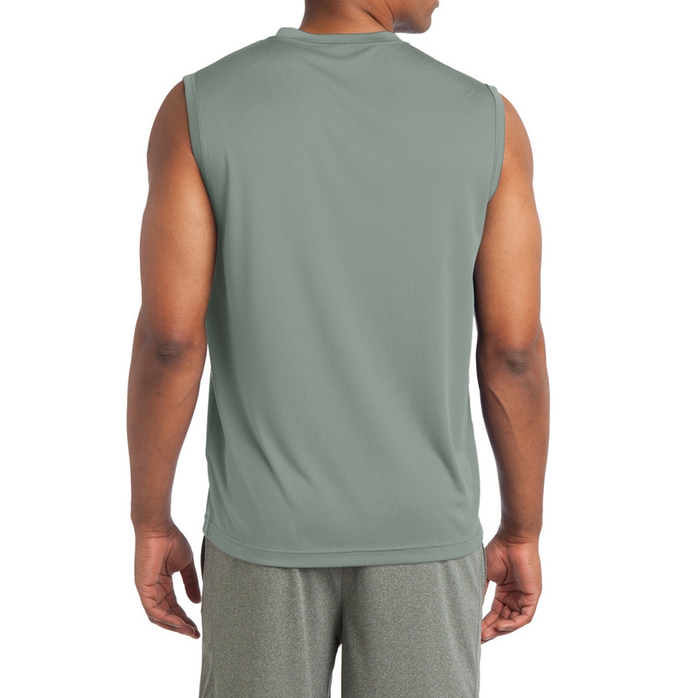 Sleeveless PosiCharge Competitor Tee - Silver