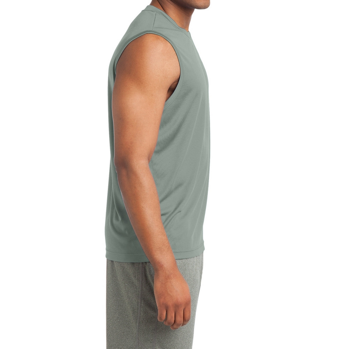 Sleeveless PosiCharge Competitor Tee - Silver