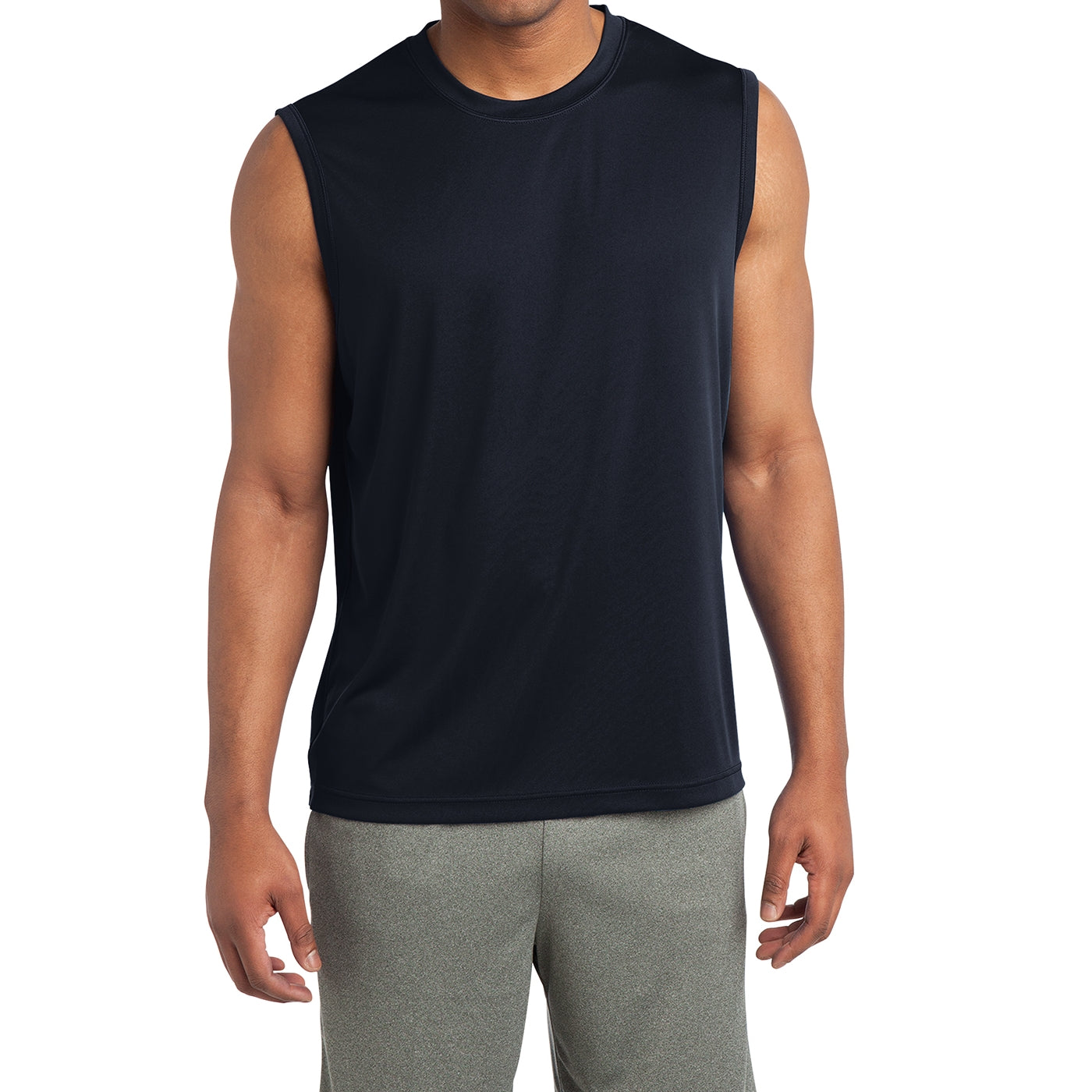 Sleeveless PosiCharge Competitor Tee - True Navy