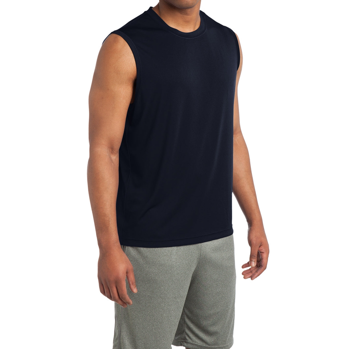 Sleeveless PosiCharge Competitor Tee - True Navy