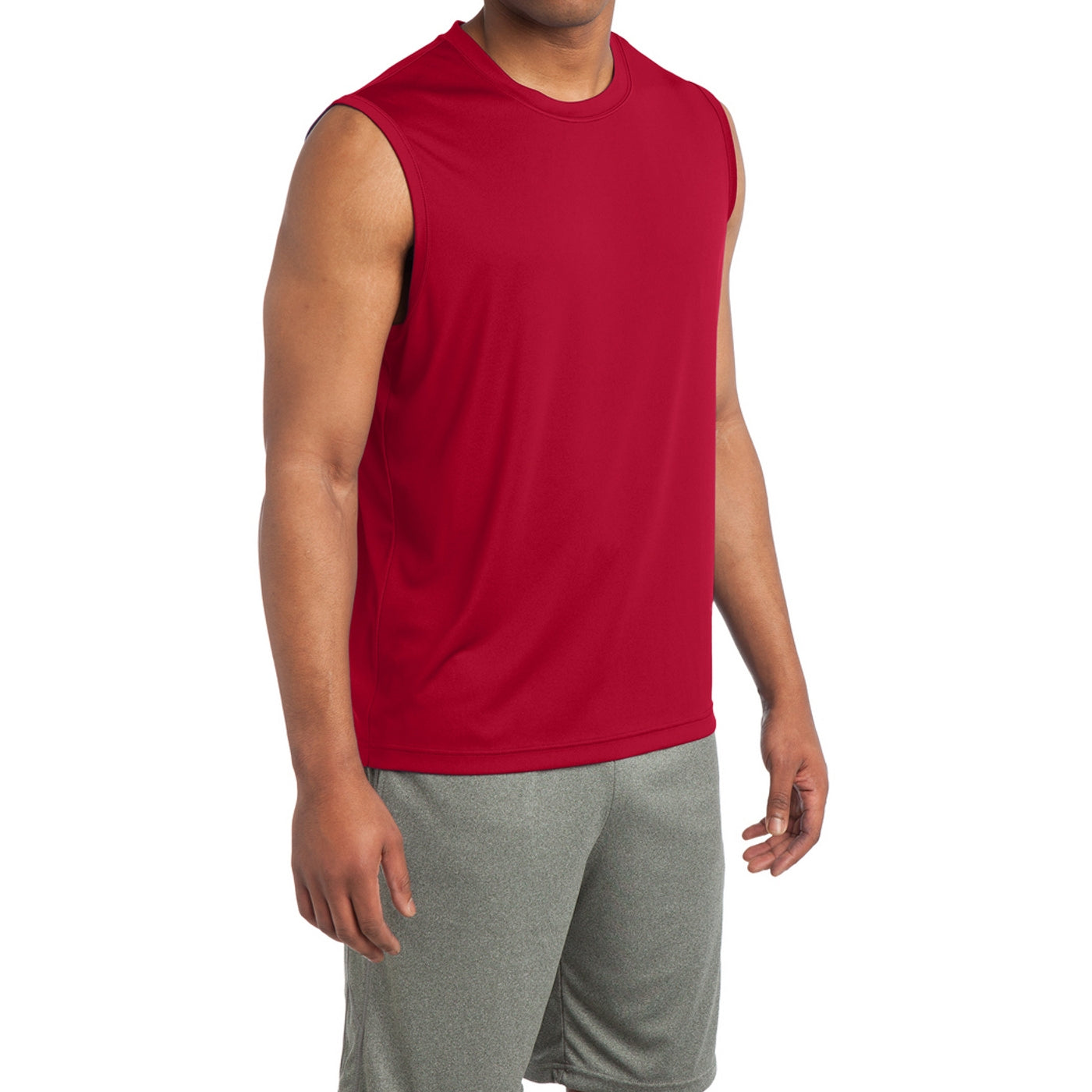 Sleeveless PosiCharge Competitor Tee - True Red