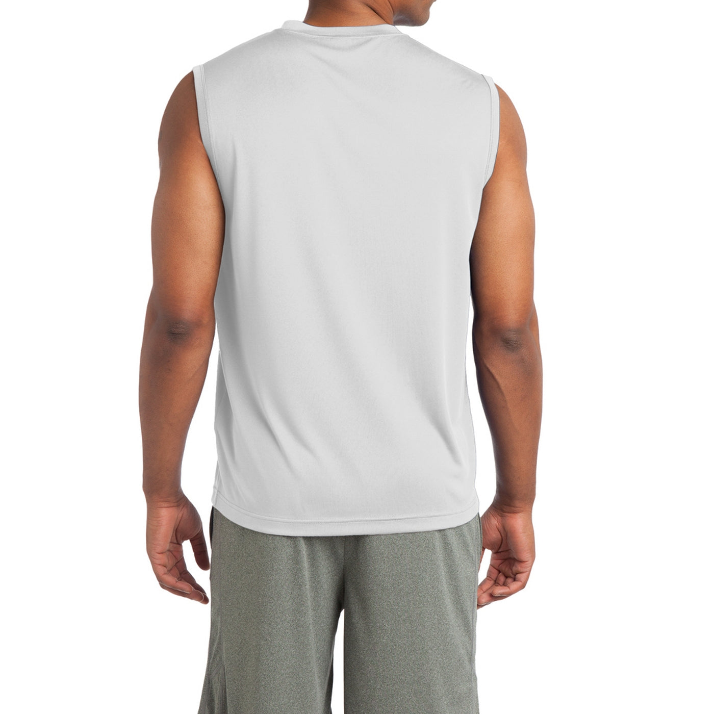 Sleeveless PosiCharge Competitor Tee - White