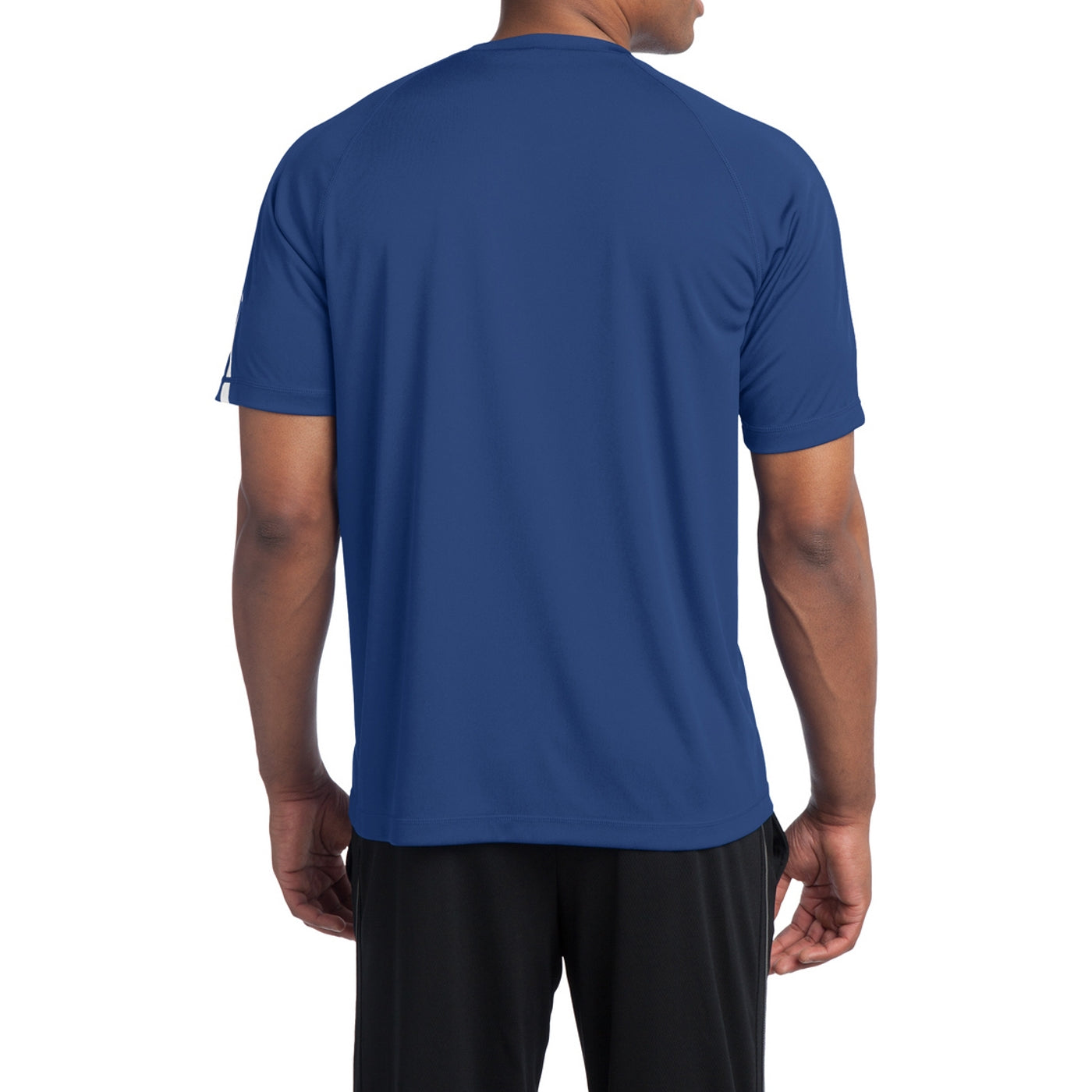 Colorblock PosiCharge Competitor Tee - True Royal/ White