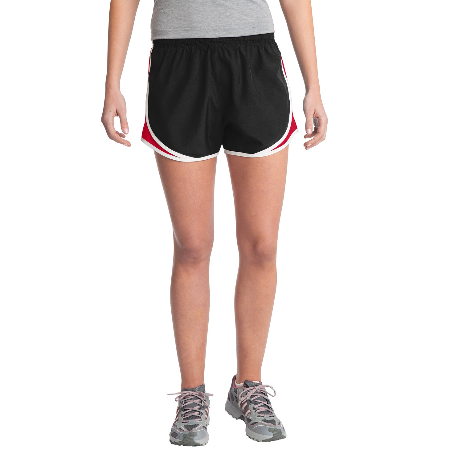 Ladies Moisture Wicking Sport Track Field Running Shorts