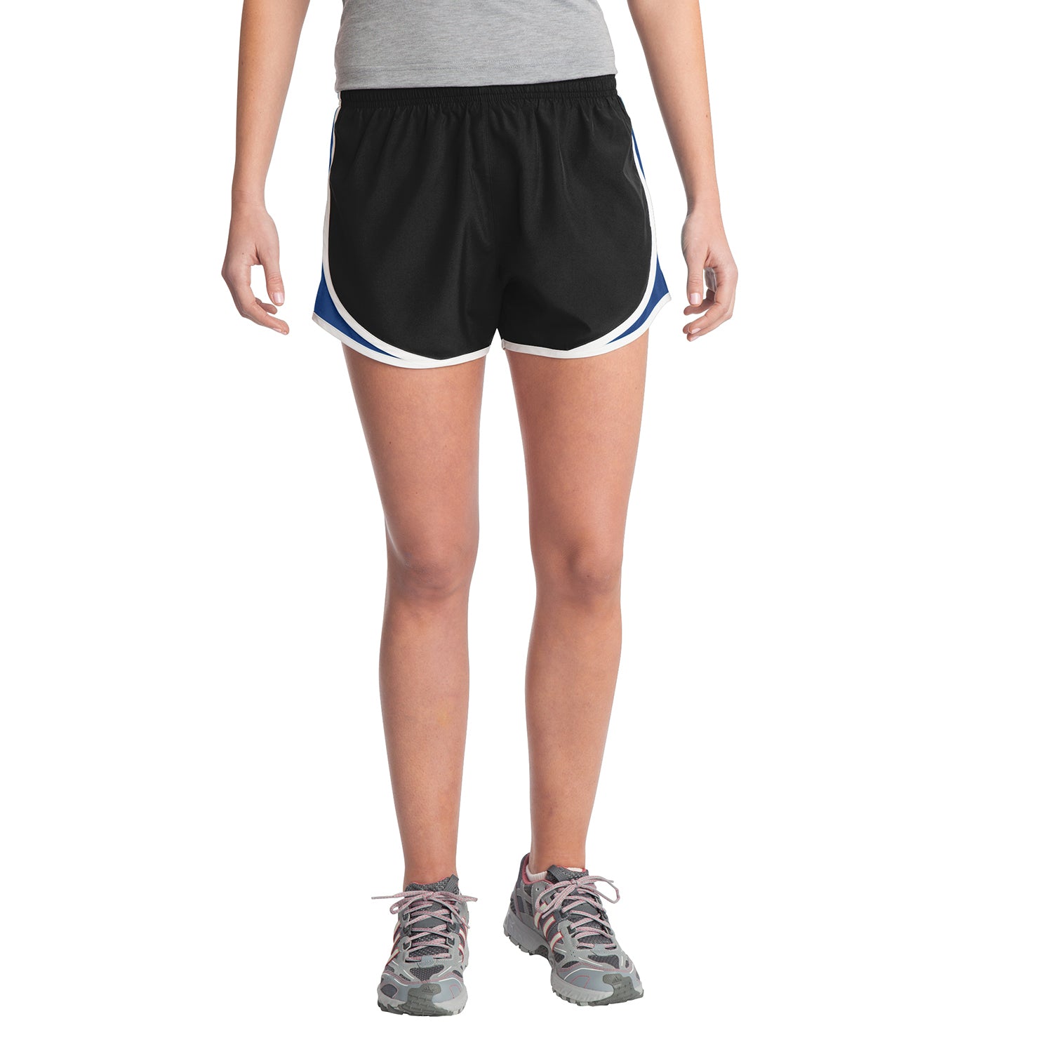 Ladies Moisture Wicking Sport Track Field Running Shorts