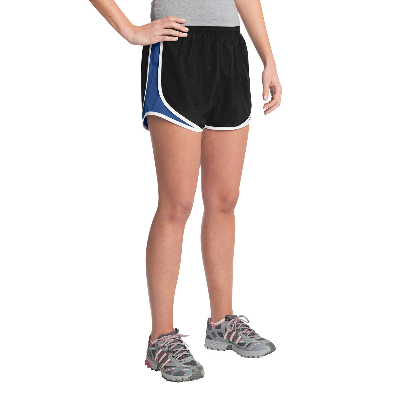 Ladies Moisture Wicking Sport Track Field Running Shorts