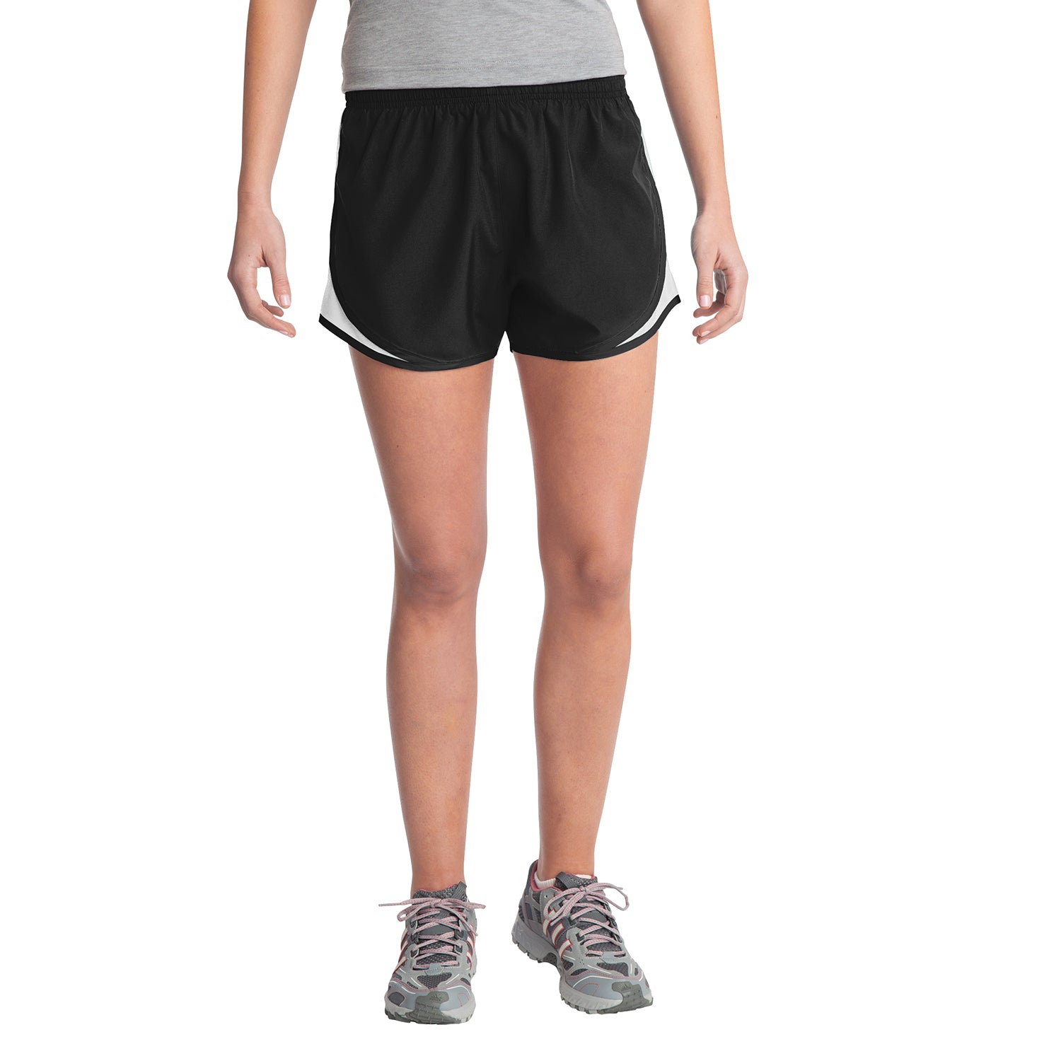 Ladies Moisture Wicking Sport Track Field Running Shorts