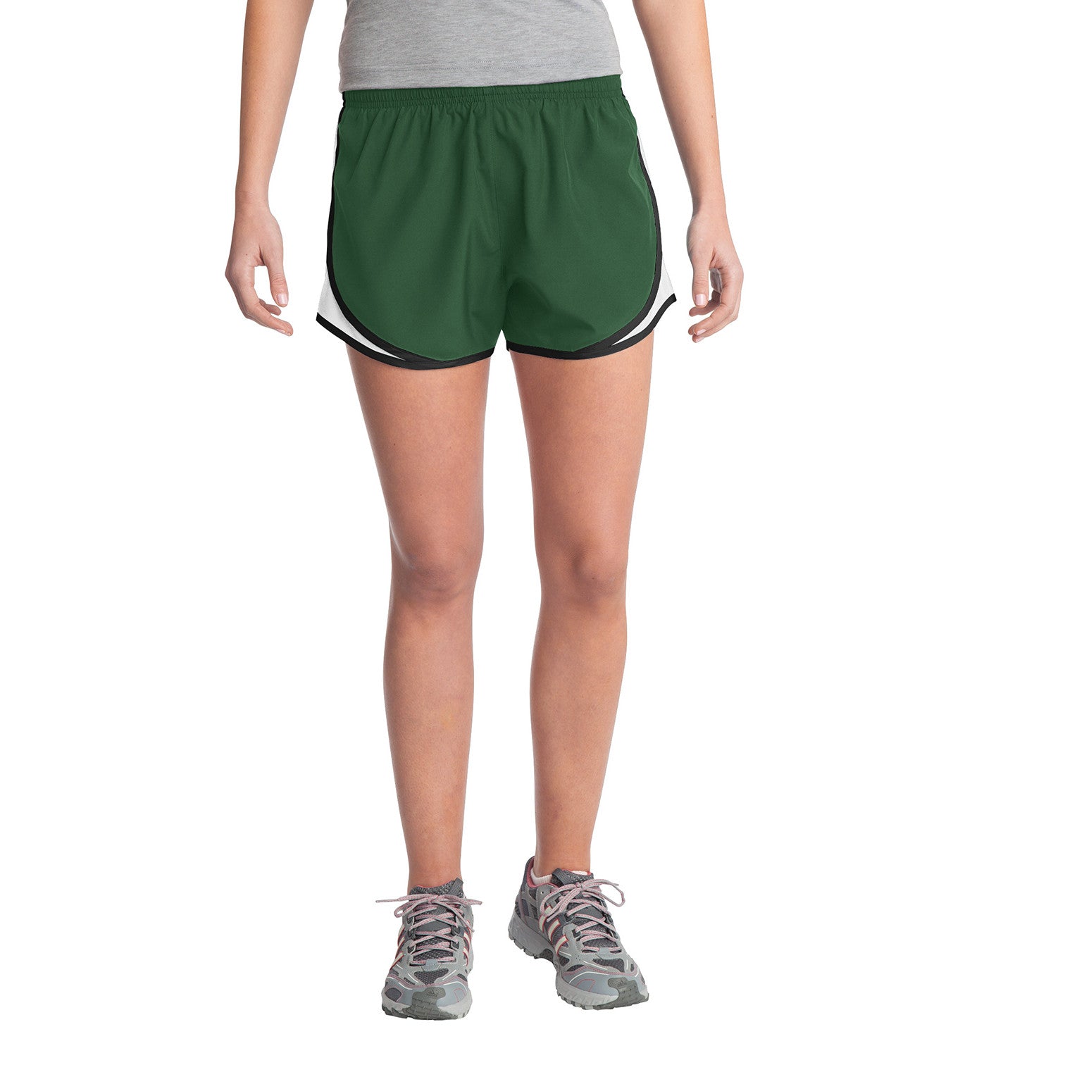Ladies Moisture Wicking Sport Track Field Running Shorts