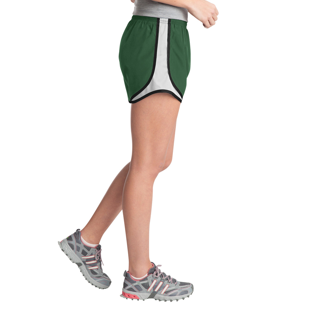 Ladies Moisture Wicking Sport Track Field Running Shorts