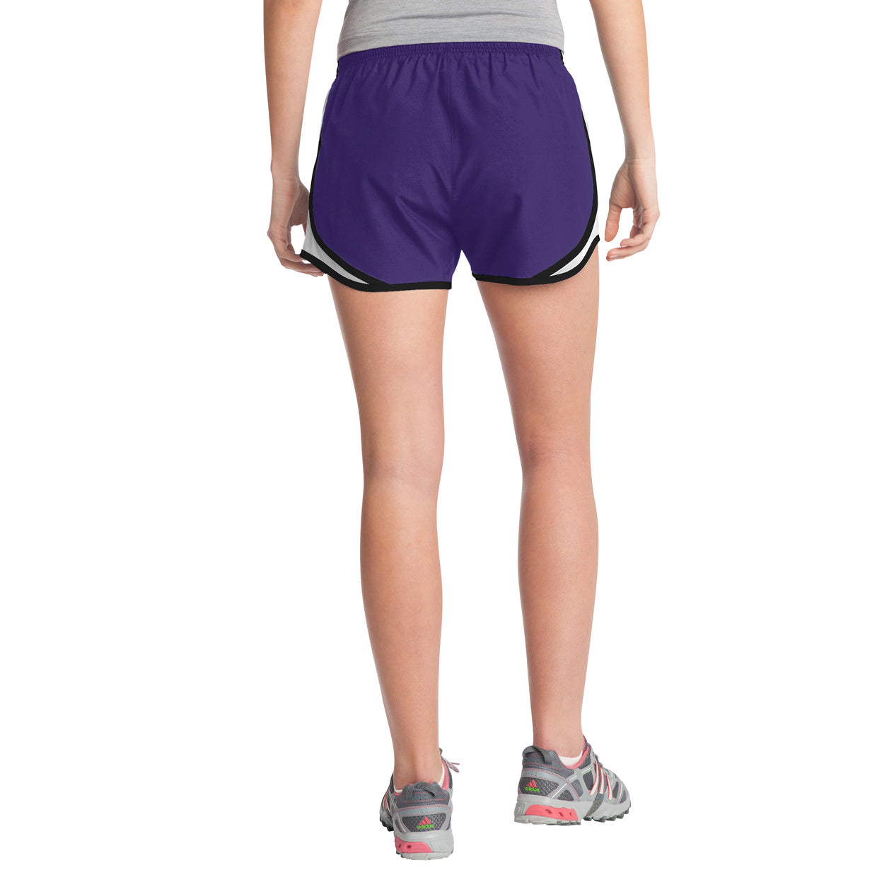 Ladies Moisture Wicking Sport Track Field Running Shorts