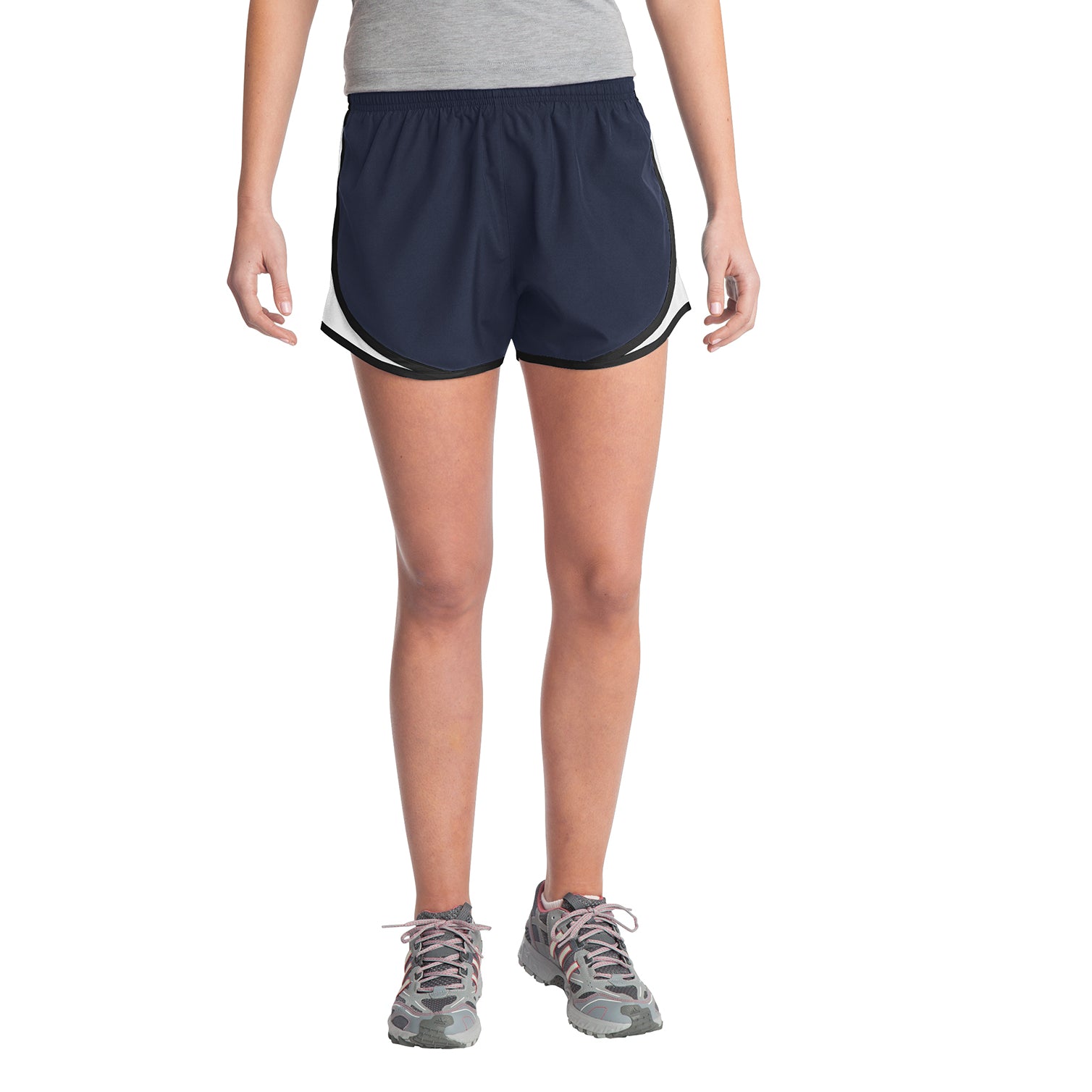 Ladies Moisture Wicking Sport Track Field Running Shorts