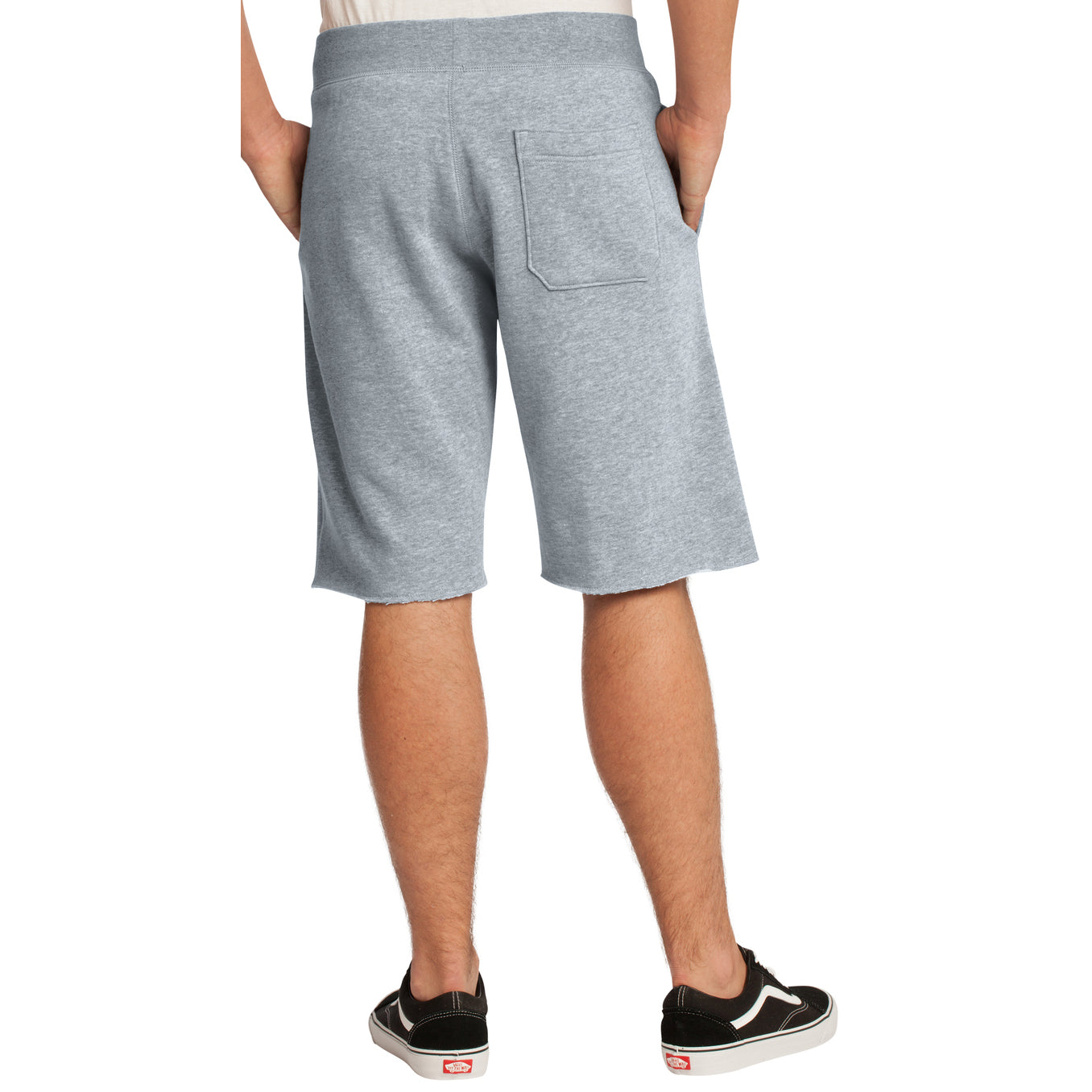 Men's Young Core Fleece Short Athletic Heather - Back