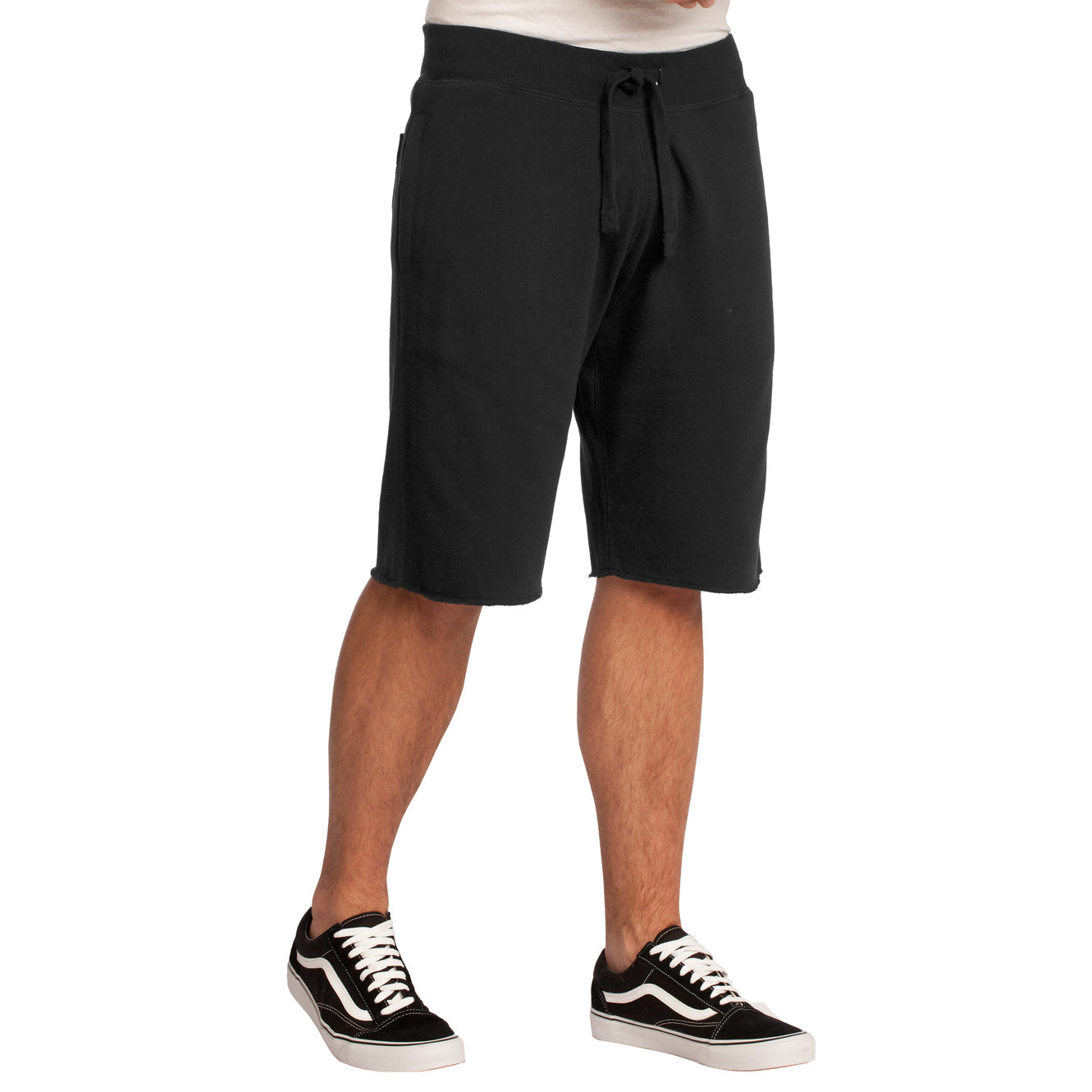 Men's Young Core Fleece Short Black - Side