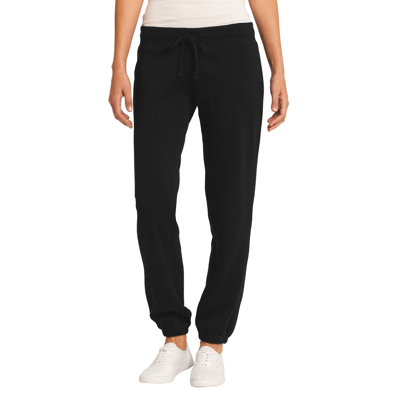 Women's Juniors Core Fleece Pant - Black