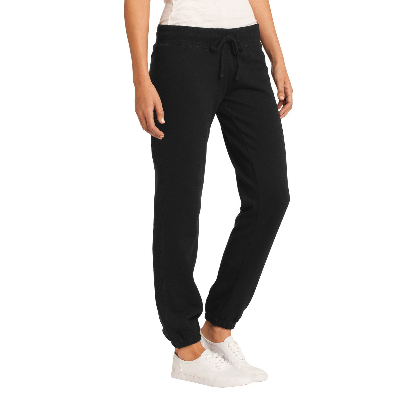 Women's Juniors Core Fleece Pant - Black