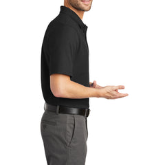 Men's Classic Fit Short Sleeve Tall Stain-Release Moisture-Wicking Polo Shirt