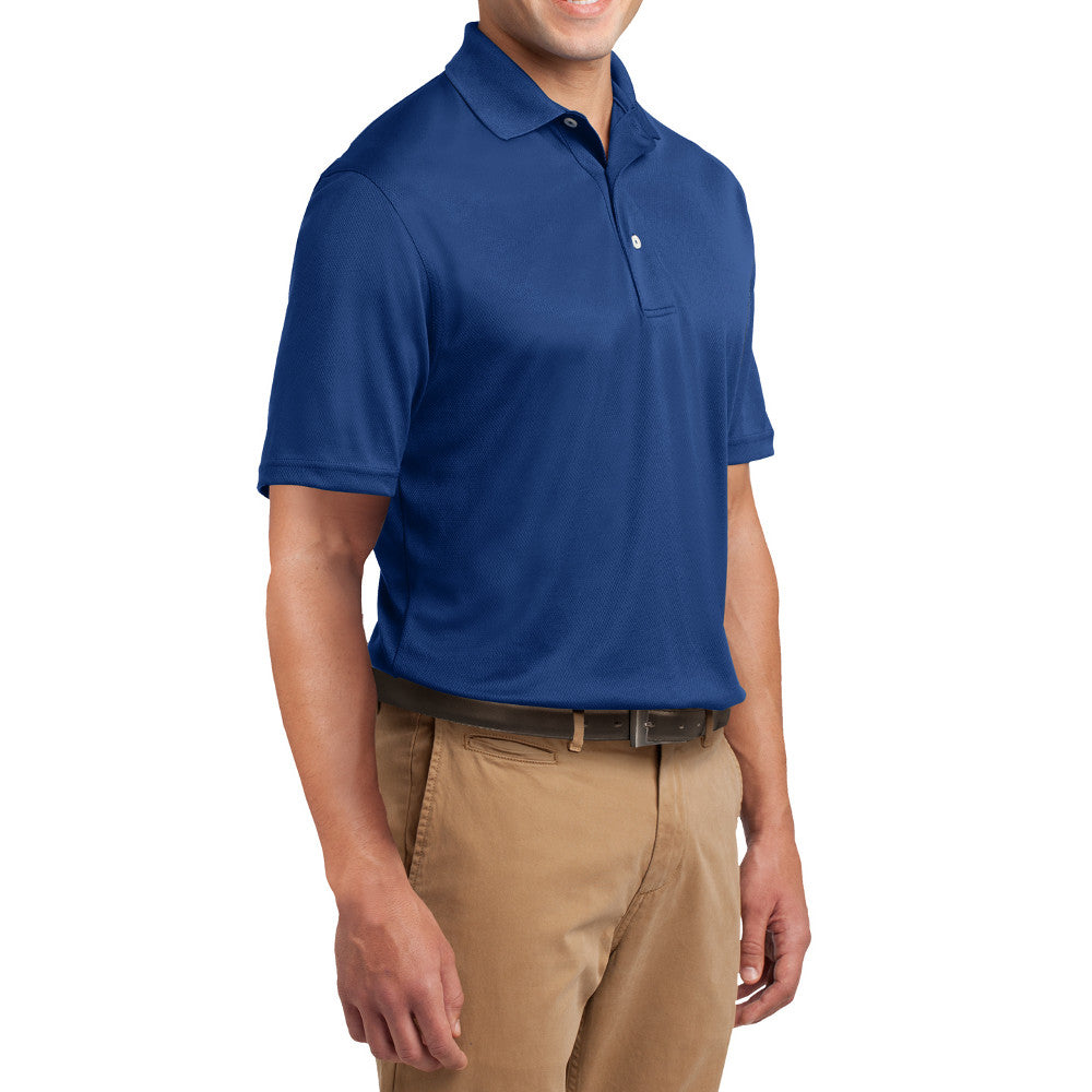 Men's Short Sleeve Tall Dri-Mesh Lightweight Polo T-shirt